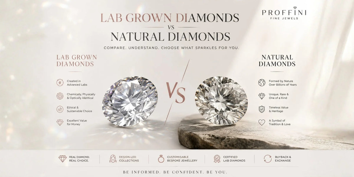 Lab Grown Diamonds vs Natural Diamonds: What’s the Difference?