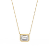 Bezel Emerald - 0.8 ct emerald