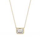 Bezel Emerald - 0.8 ct emerald