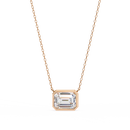 Bezel Emerald - 0.8 ct emerald