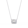 Bezel Emerald - 0.8 ct emerald
