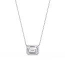 Bezel Emerald - 0.8 ct emerald