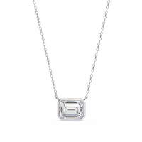 Bezel Emerald - 0.8 ct emerald