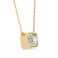 Bezel Emerald - 0.8 ct emerald