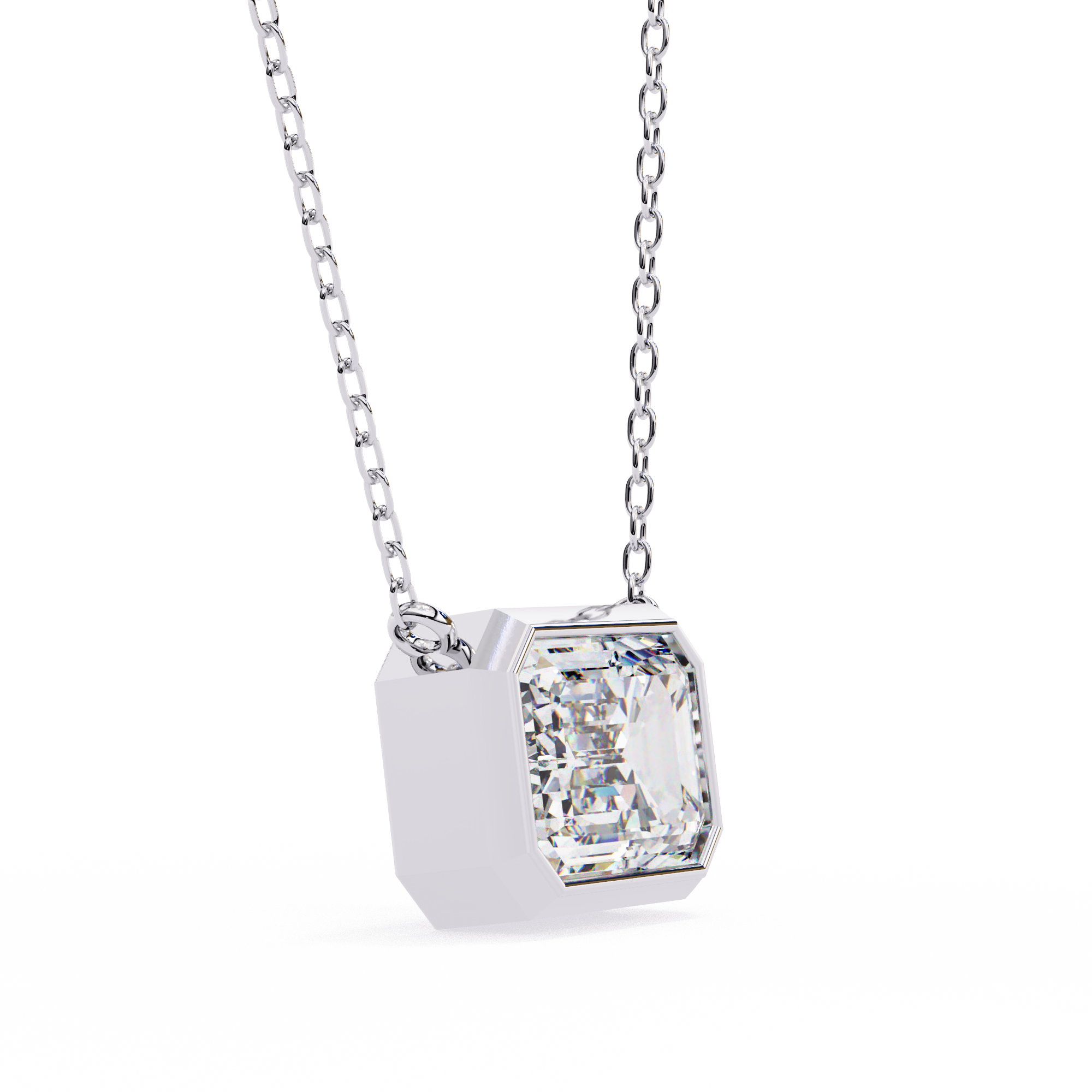 Bezel Emerald - 0.8 ct emerald