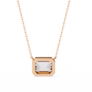 Bezel Emerald - 0.8 ct emerald