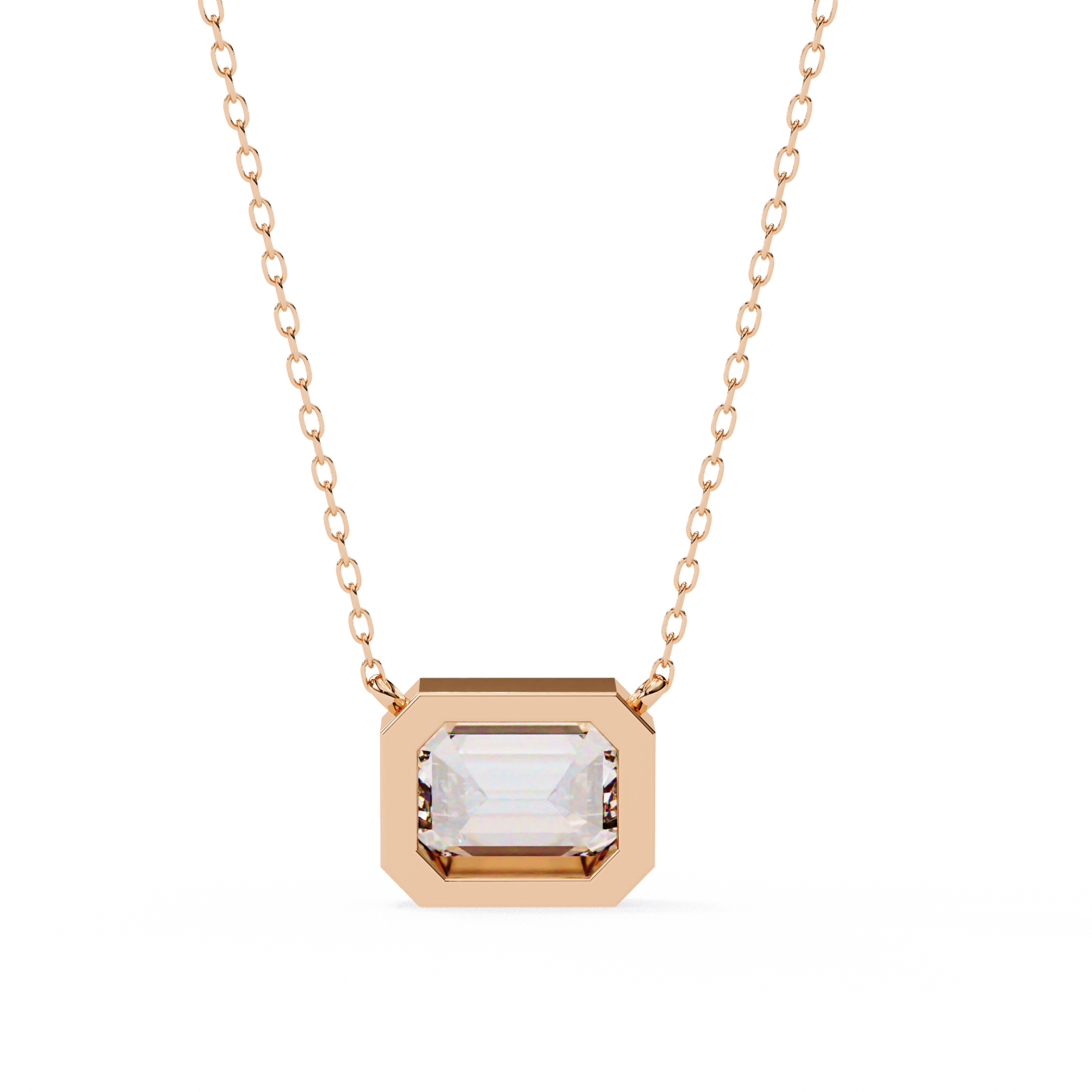 Bezel Emerald - 0.8 ct emerald