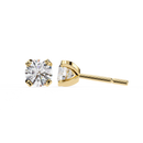 2.5 cts Round studs - 4 prong setting