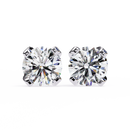 2.5 cts Round studs - 4 prong setting