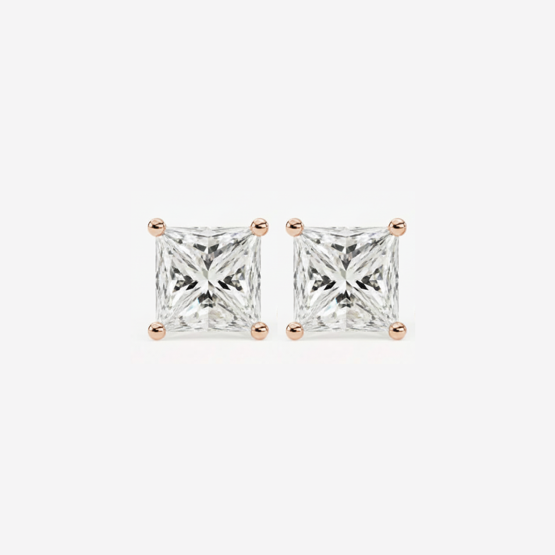 Princess Studs - Martini Setting