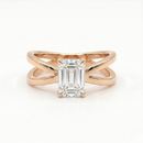 Criss-Cross Ring - Emerald 2ct