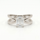 Criss-Cross Ring - Emerald 2ct