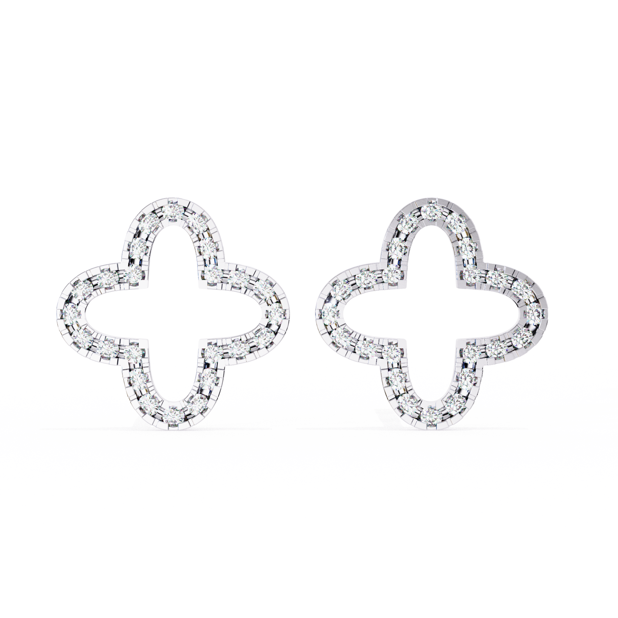 Bloom Pave Earrings