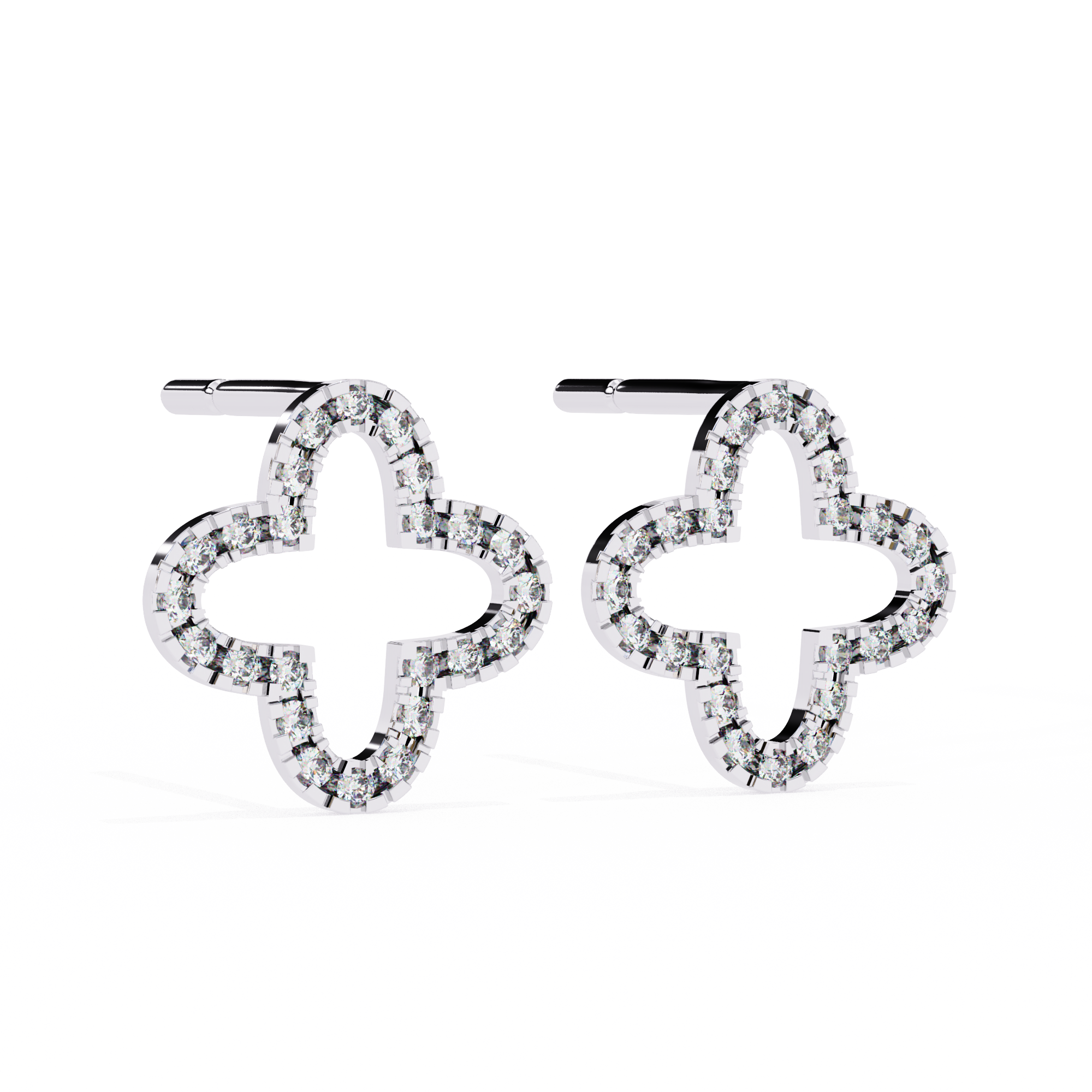 Bloom Pave Earrings