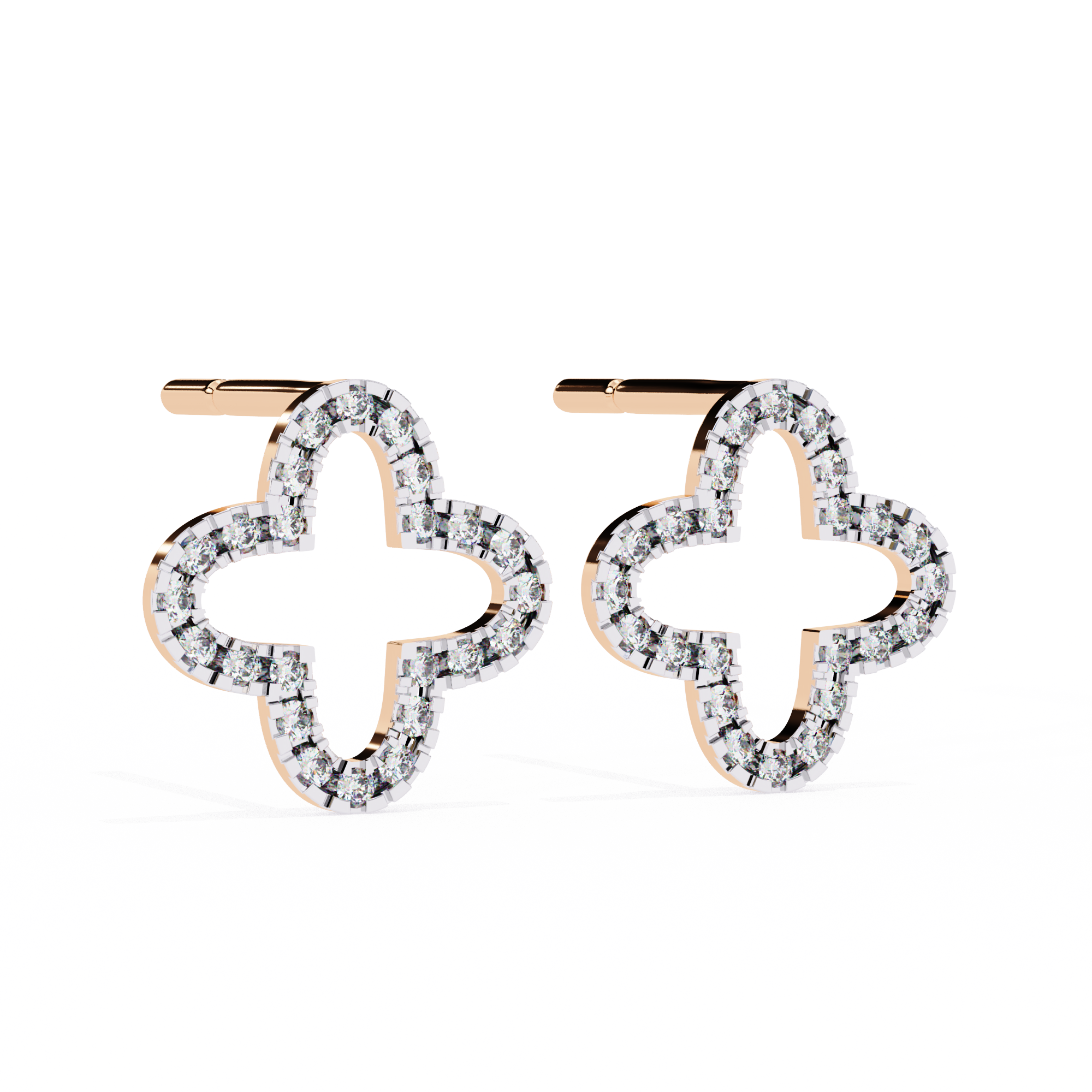Bloom Pave Earrings