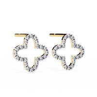 Bloom Pave Earrings