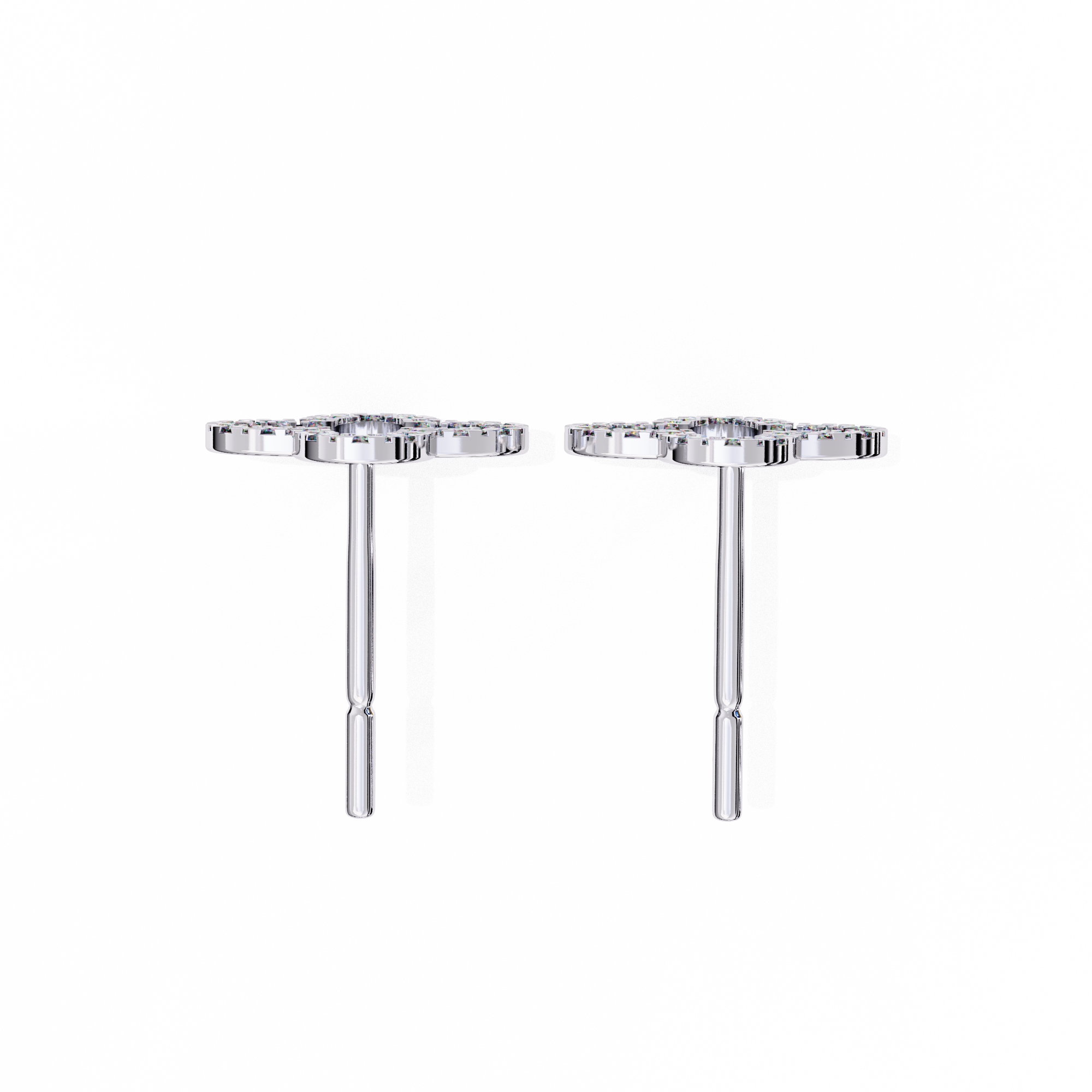 Bloom Pave Earrings
