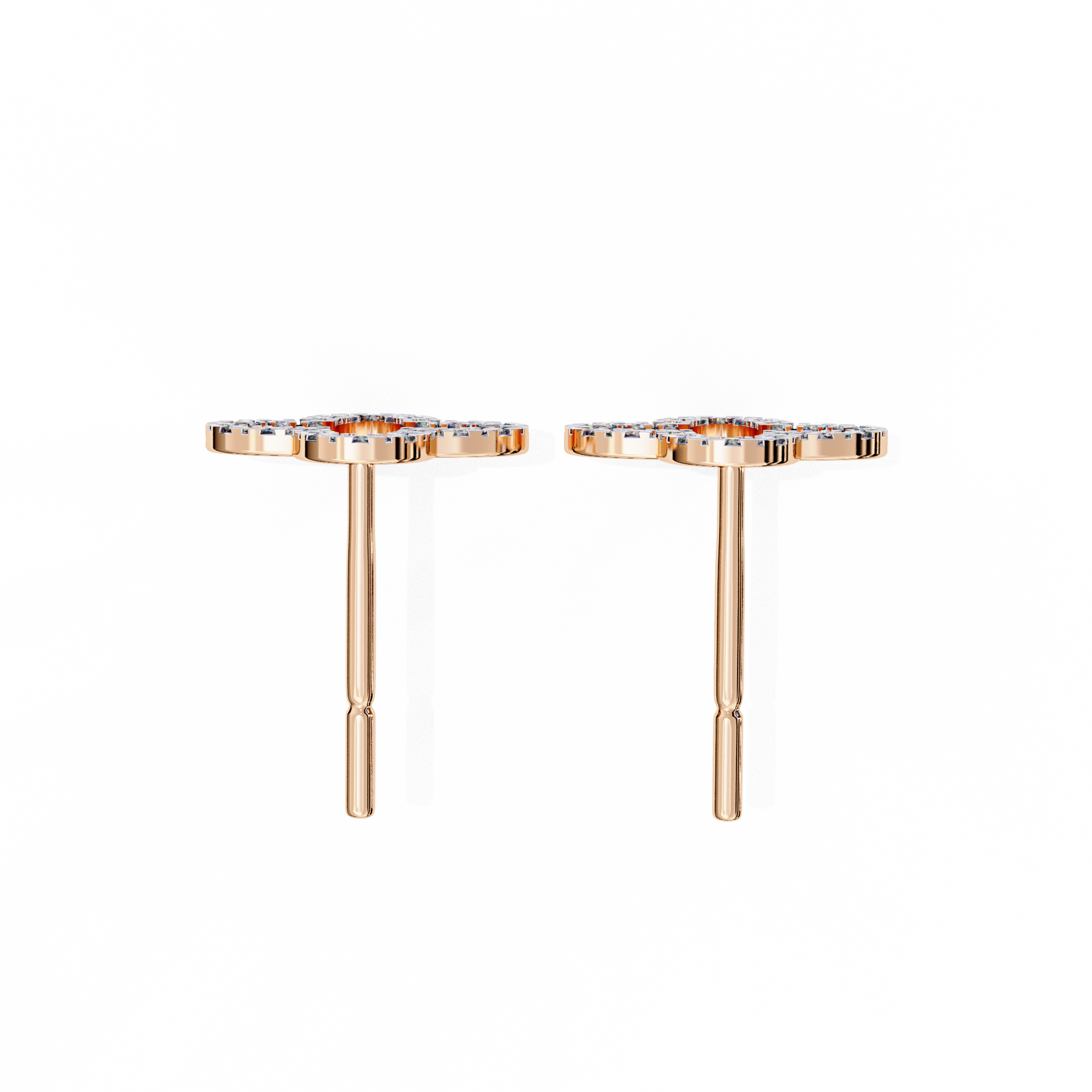 Bloom Pave Earrings