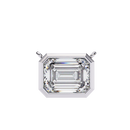 Bezel Emerald - 0.8 ct emerald