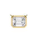 Bezel Emerald - 0.8 ct emerald