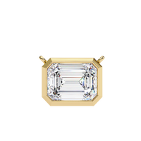 Bezel Emerald - 0.8 ct emerald