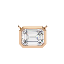 Bezel Emerald - 0.8 ct emerald