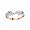 Mosaic Baguette Ring
