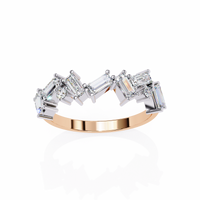 Mosaic Baguette Ring