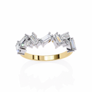 Mosaic Baguette Ring