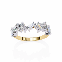 Mosaic Baguette Ring