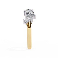 Mosaic Baguette Ring