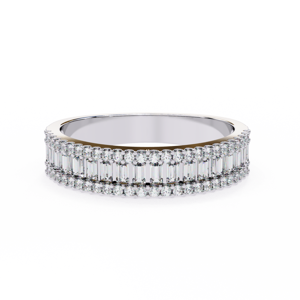 14 kt / White Gold / 7