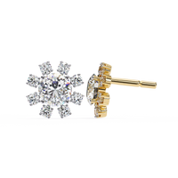Sunbeam Cluster Earrings