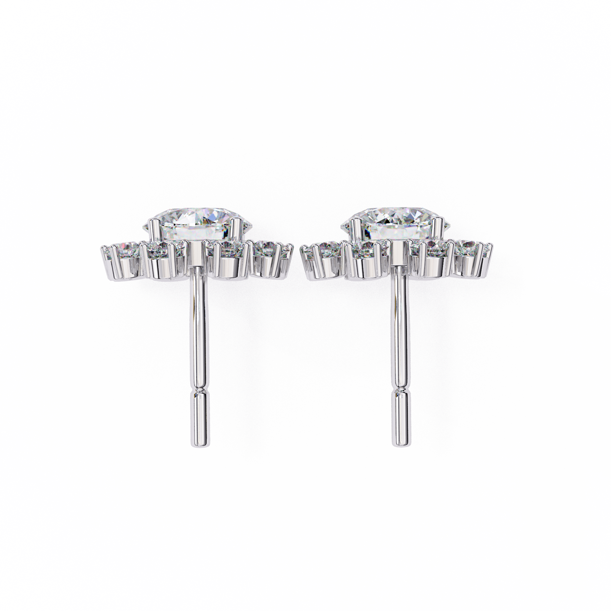 Sunbeam Cluster Earrings