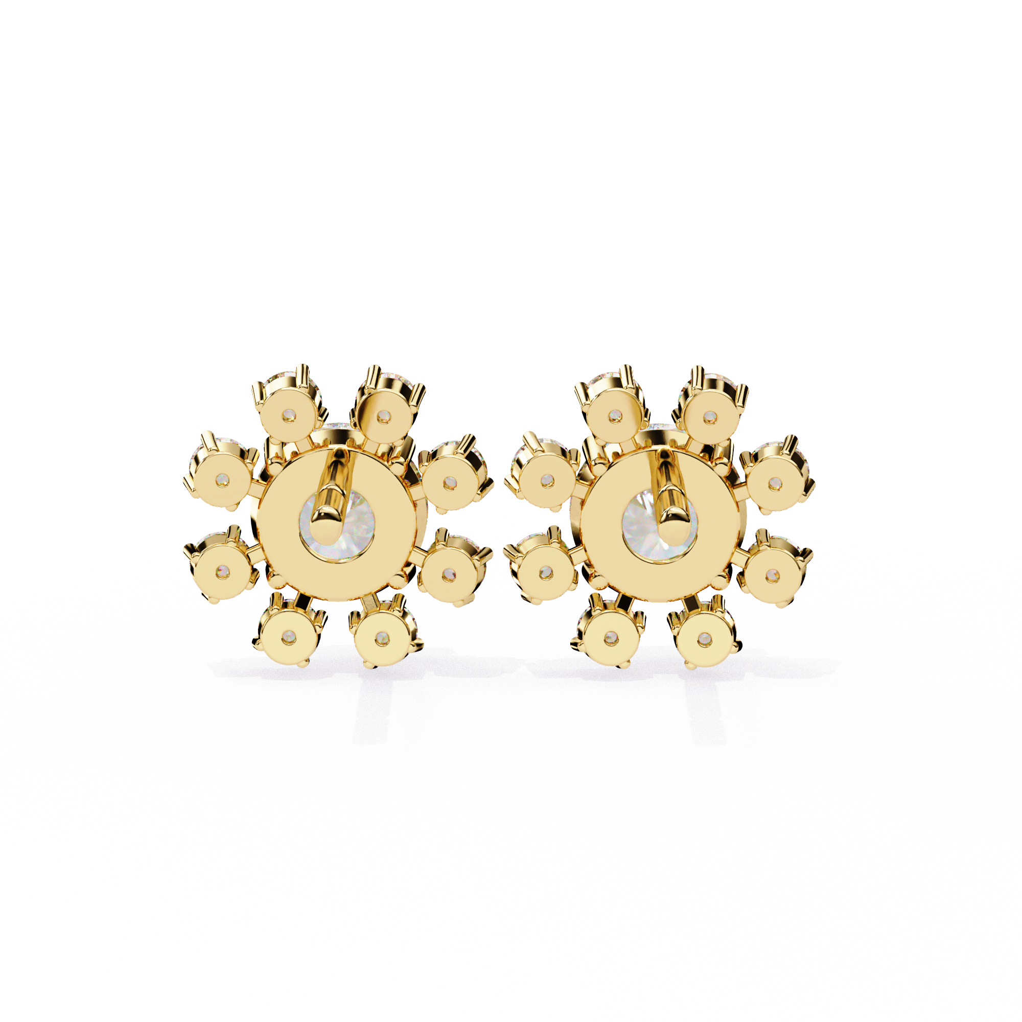 Sunbeam Cluster Earrings