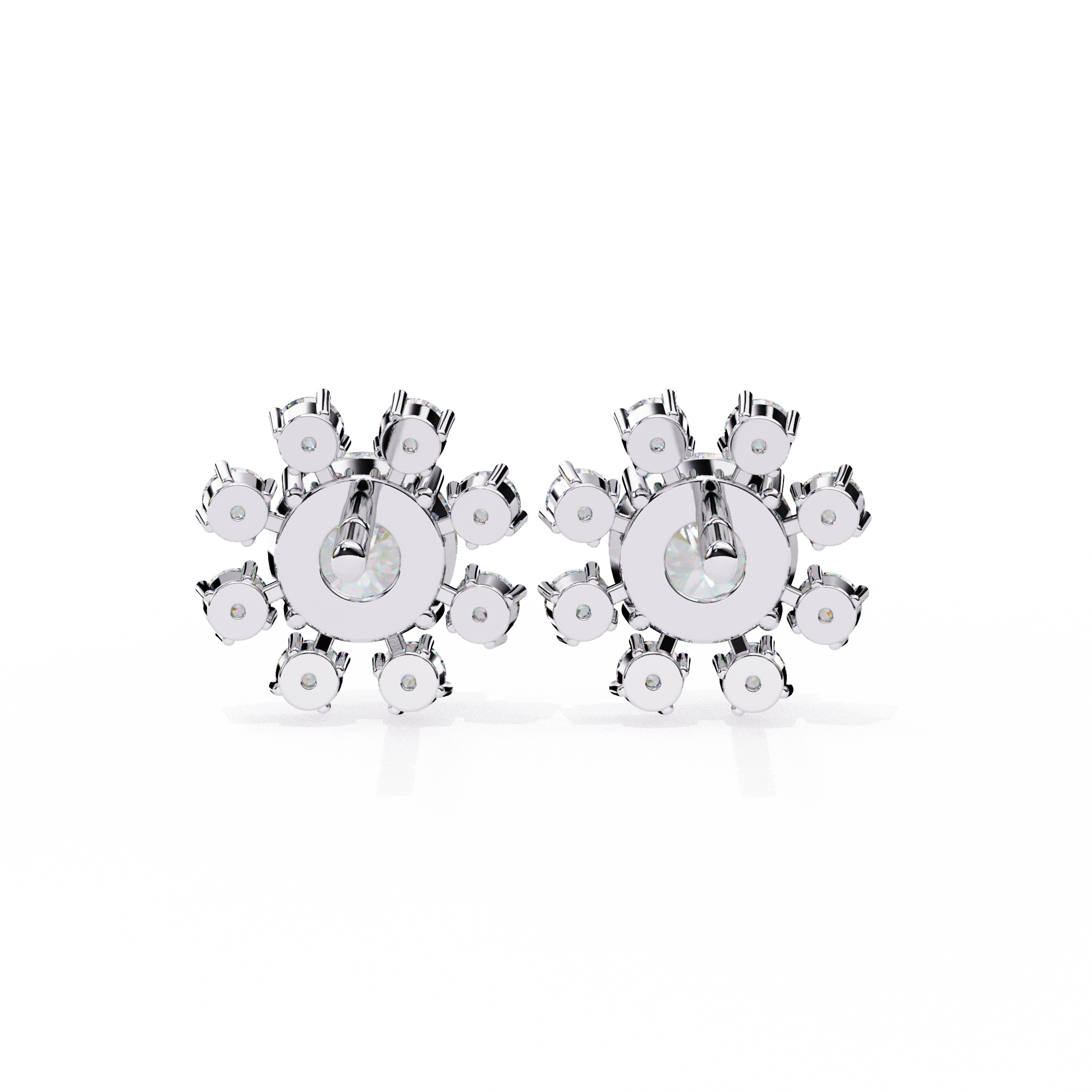 Sunbeam Cluster Earrings