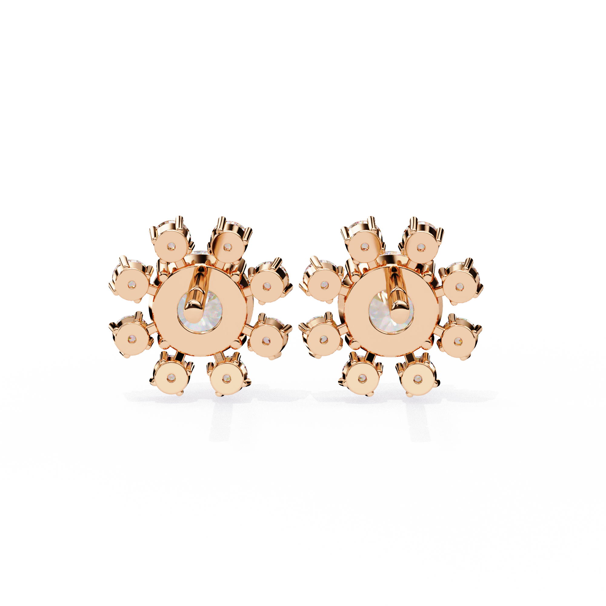 Sunbeam Cluster Earrings