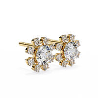 Sunbeam Cluster Earrings