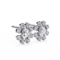 Sunbeam Cluster Earrings