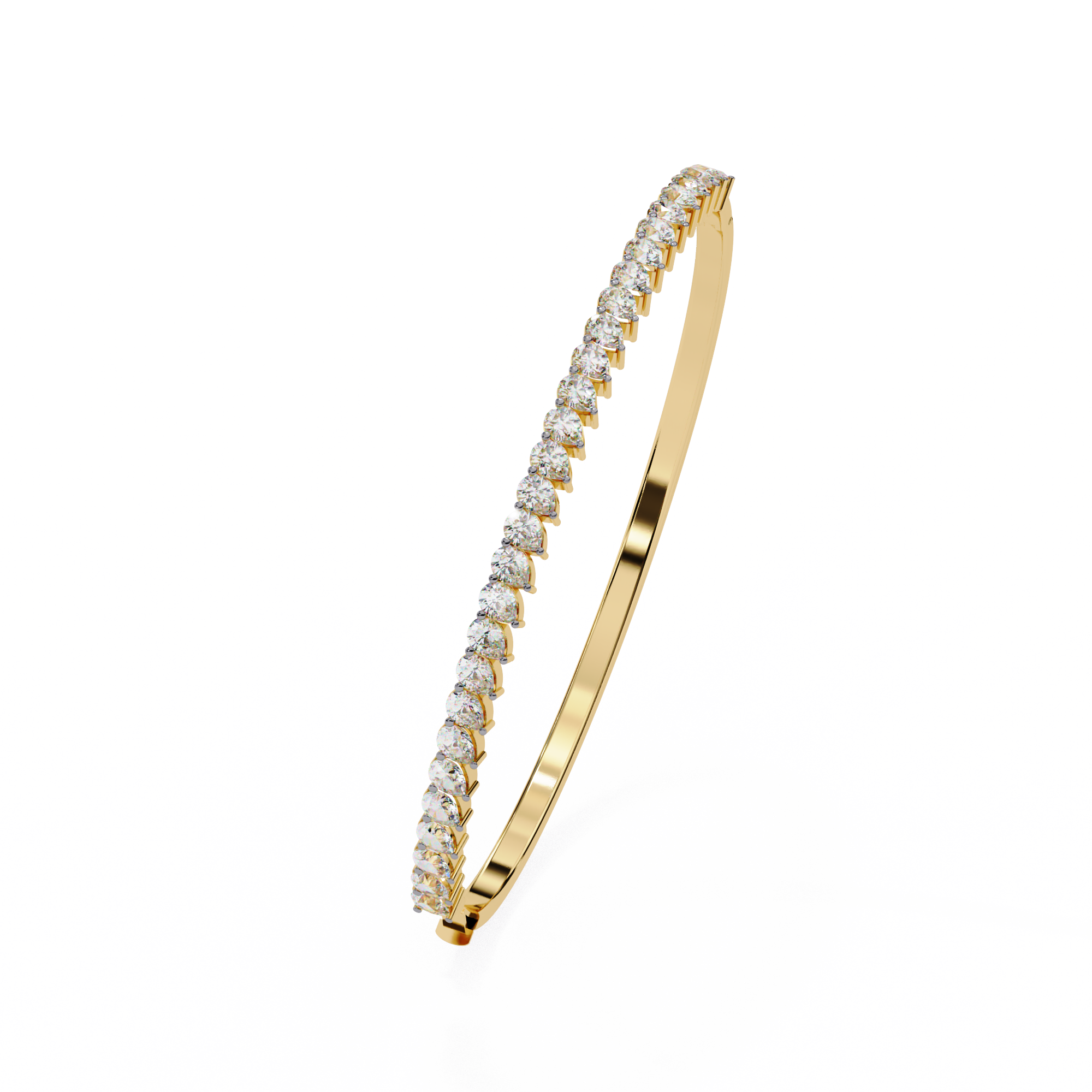 Virelle Cuff - 0.14 ct pears