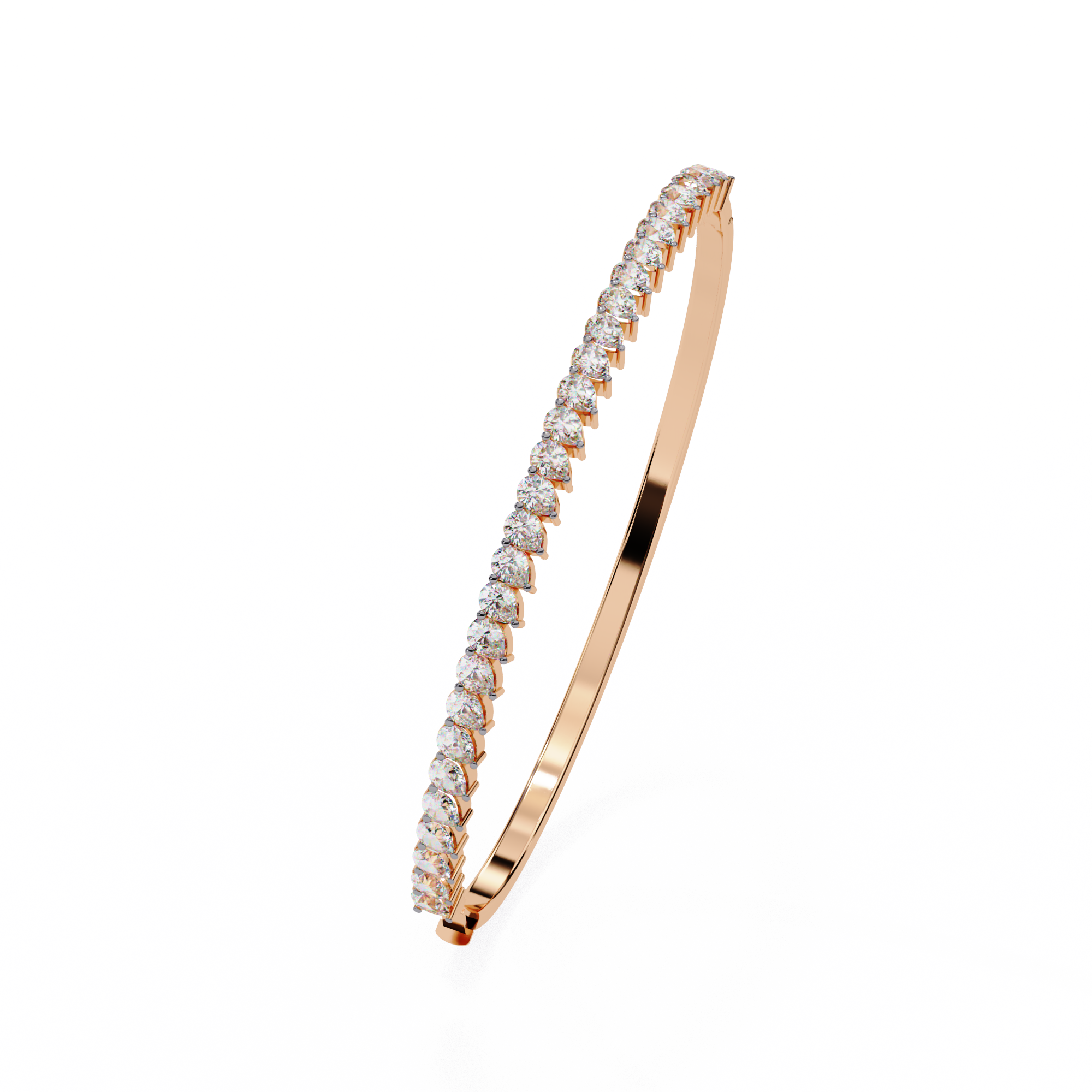 Virelle Cuff - 0.14 ct pears