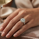 Round Halo Ring - 2ct