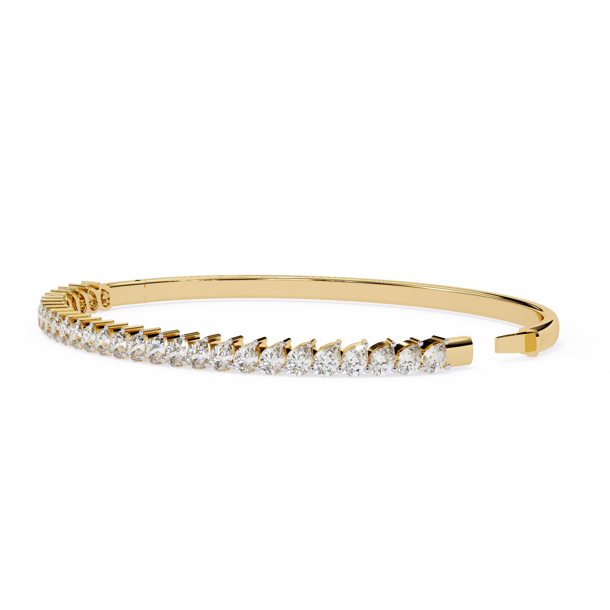 Virelle Cuff - 0.14 ct pears