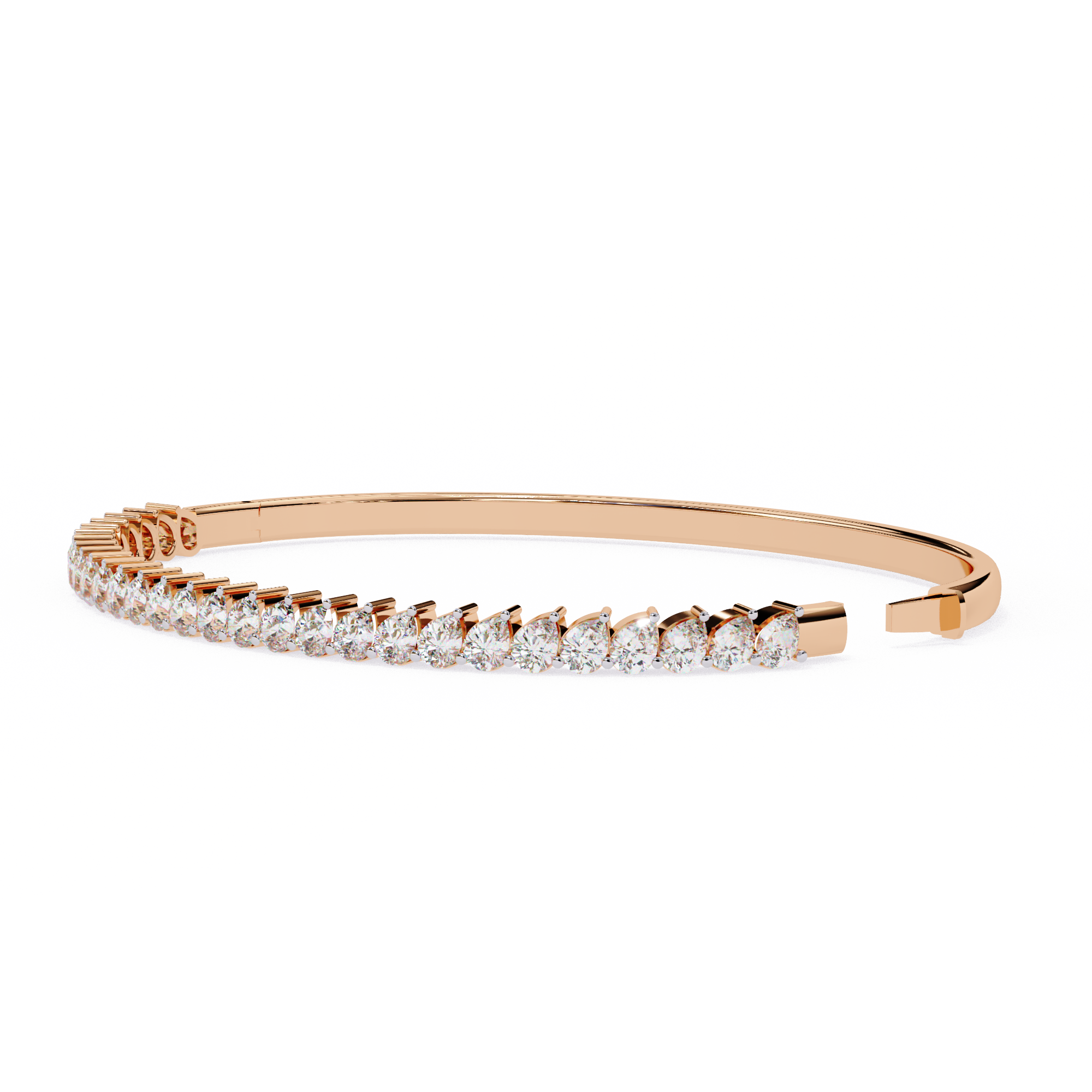 Virelle Cuff - 0.14 ct pears