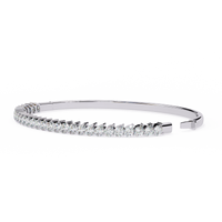 Virelle Cuff - 0.14 ct pears
