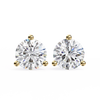 1 ct Round studs - Martini setting
