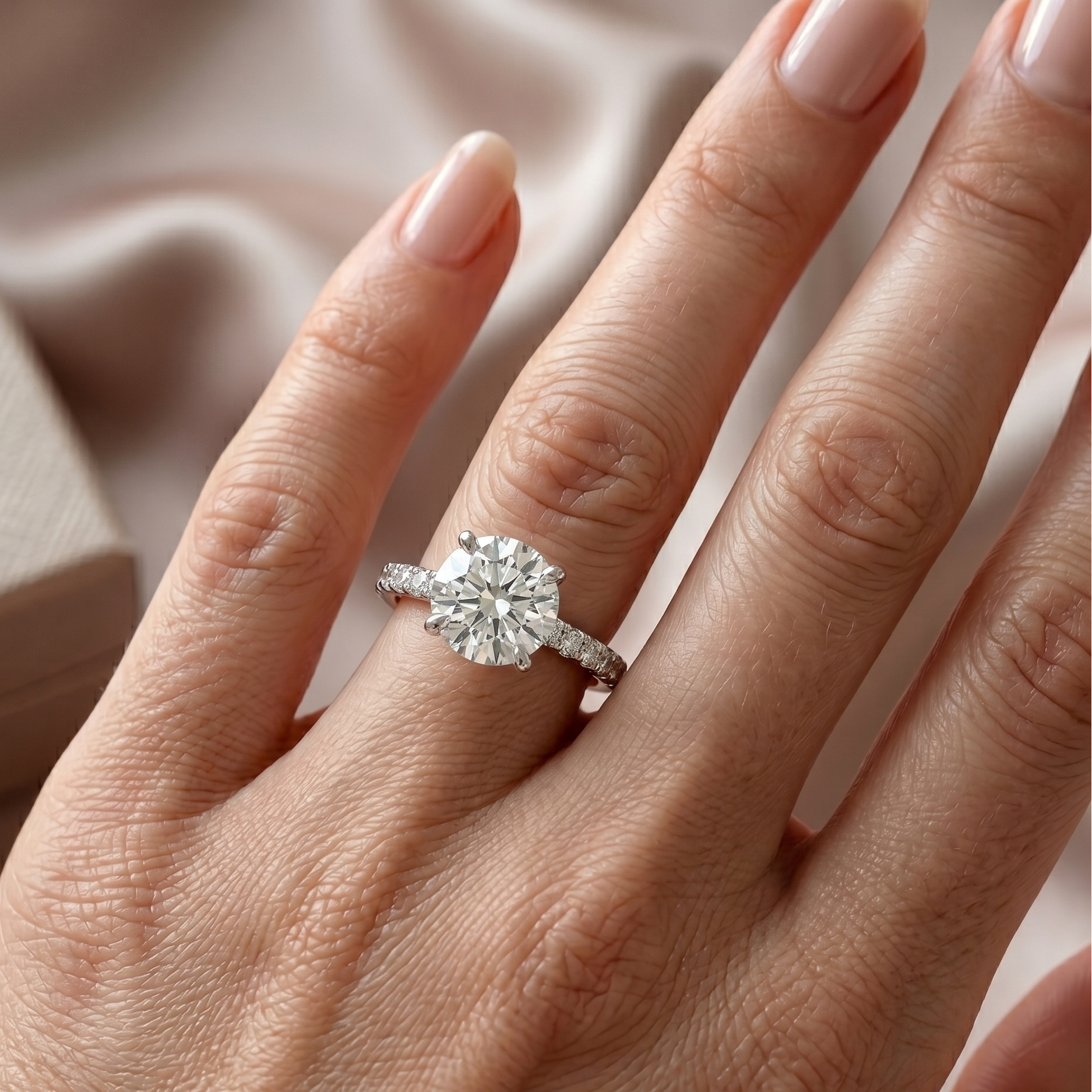 Elara Ring - Round 1.5ct