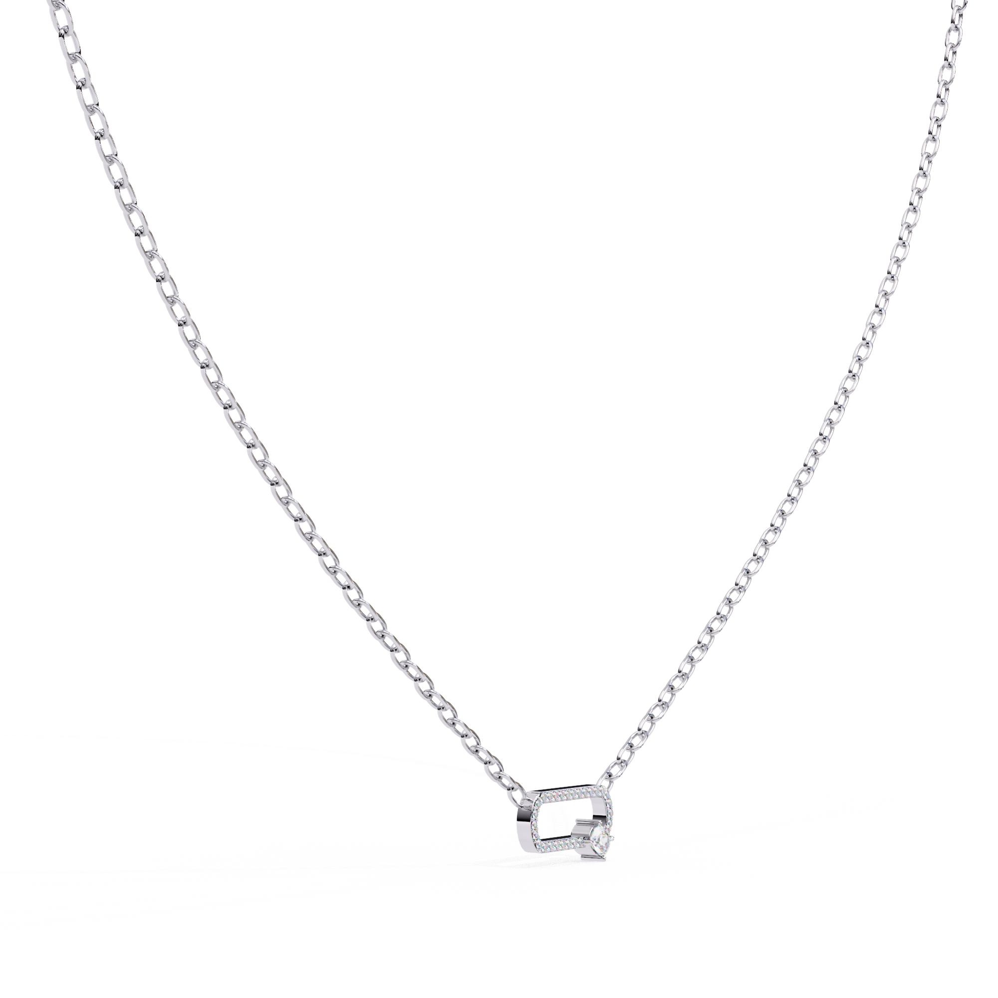 Linear Spark Necklace