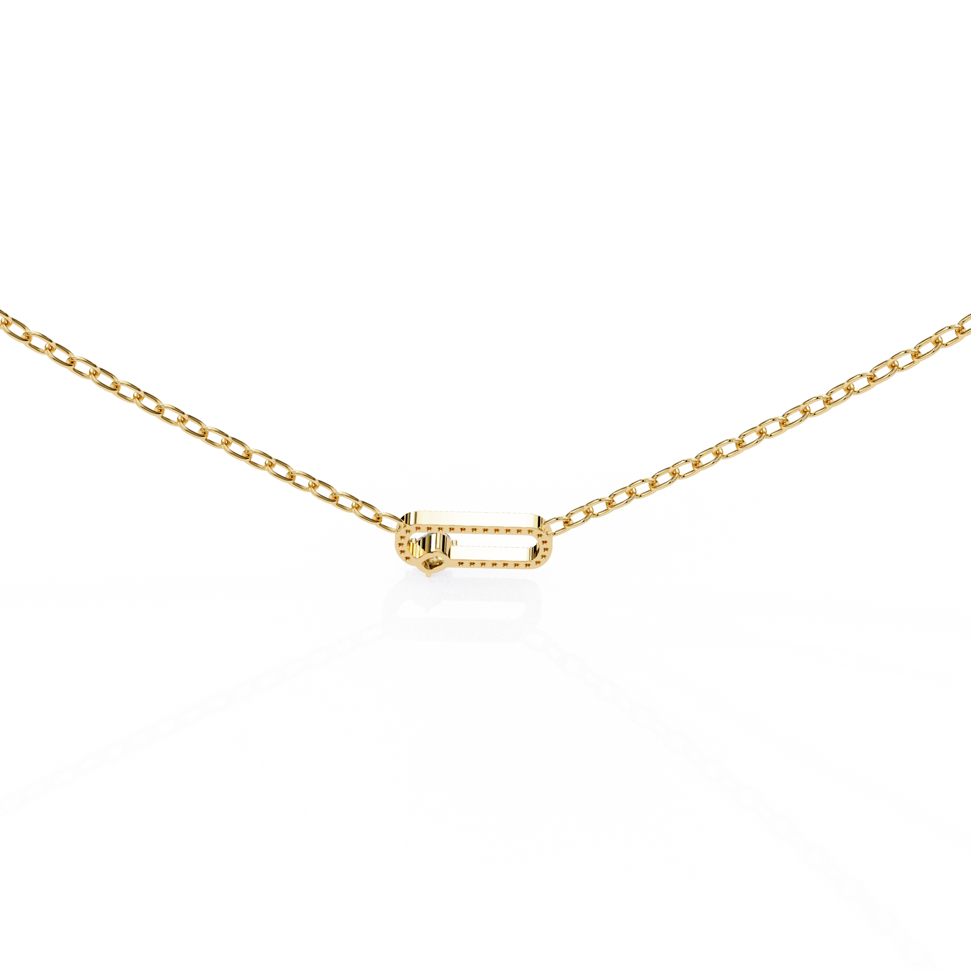 Linear Spark Necklace