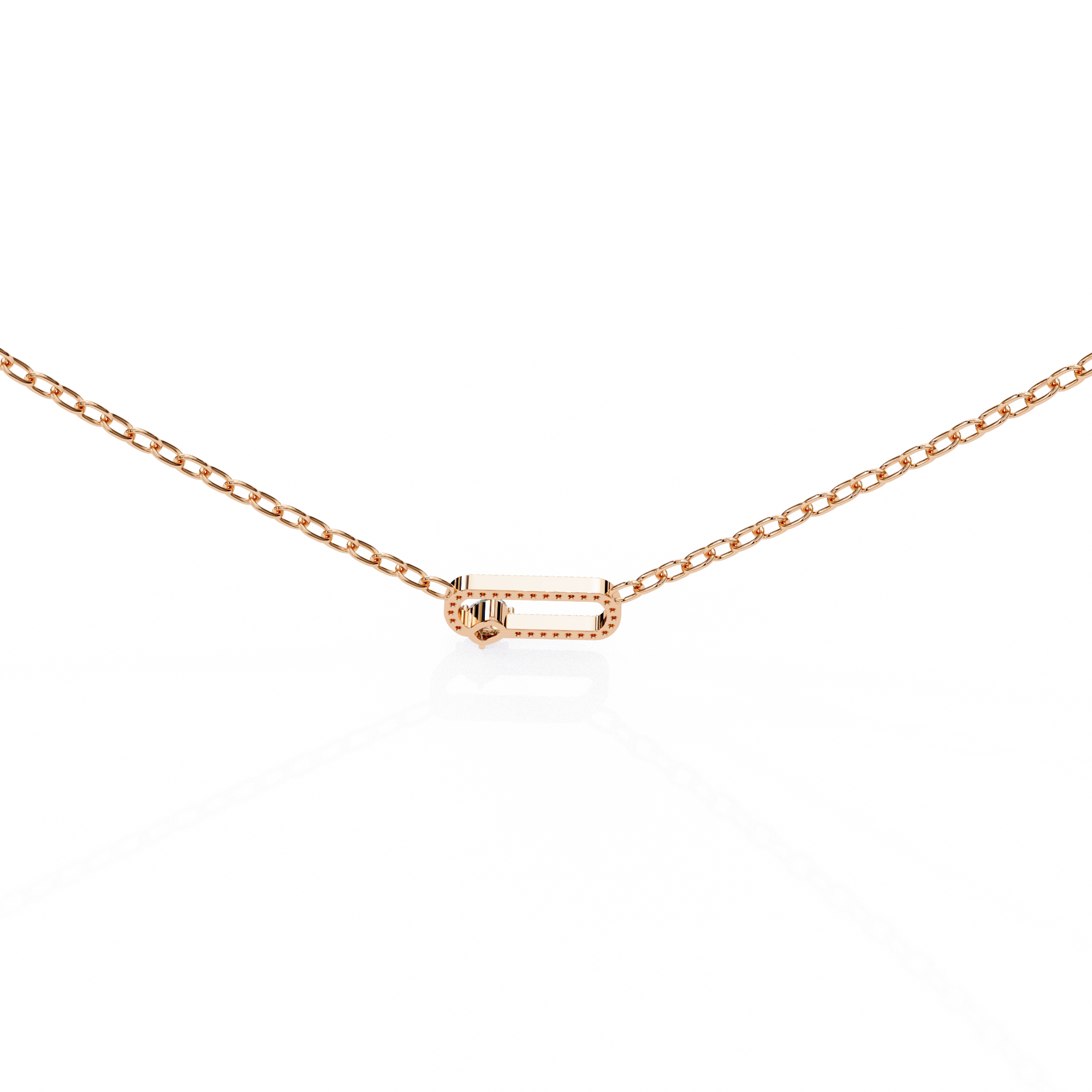 Linear Spark Necklace